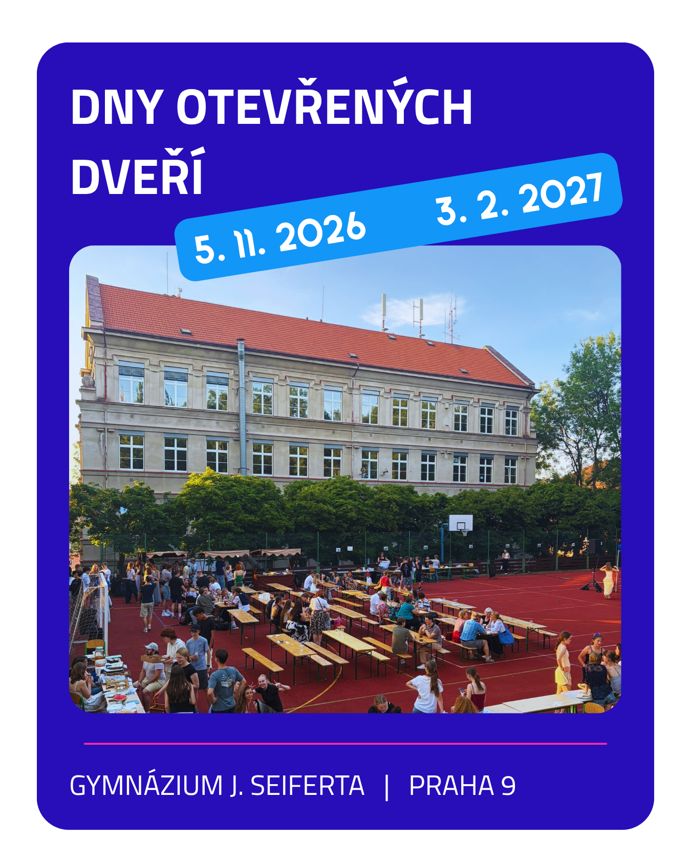 Den otevřených dveří na rok 2026/27